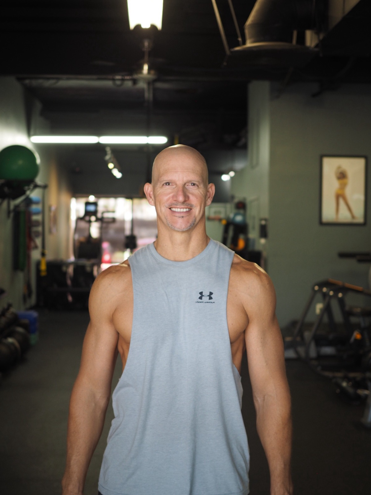 Murray Webb, founder of WERX Personal Training, in the studio